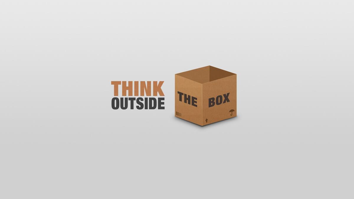 Коробка think outside