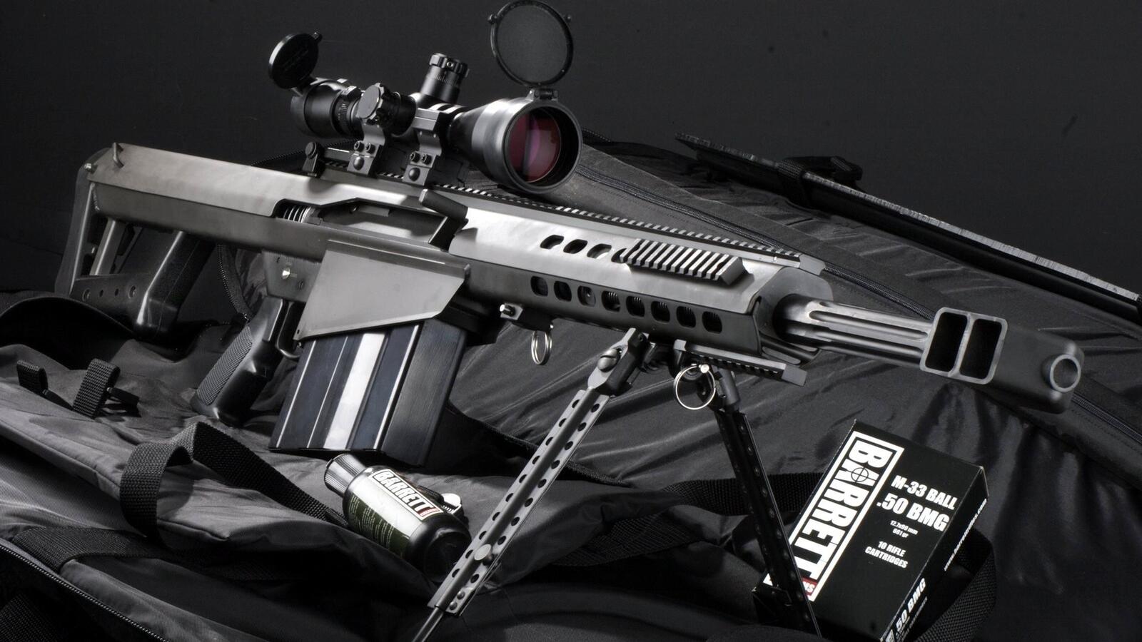Бесплатное фото Снайперская винтовка