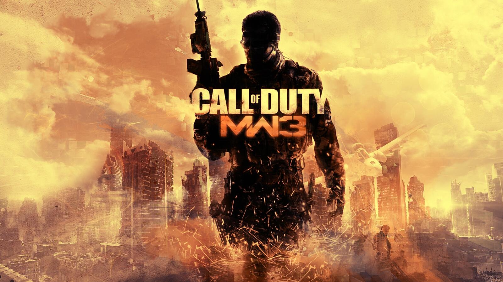 Бесплатное фото Заставка из Call of Duty Modern Warfare 2