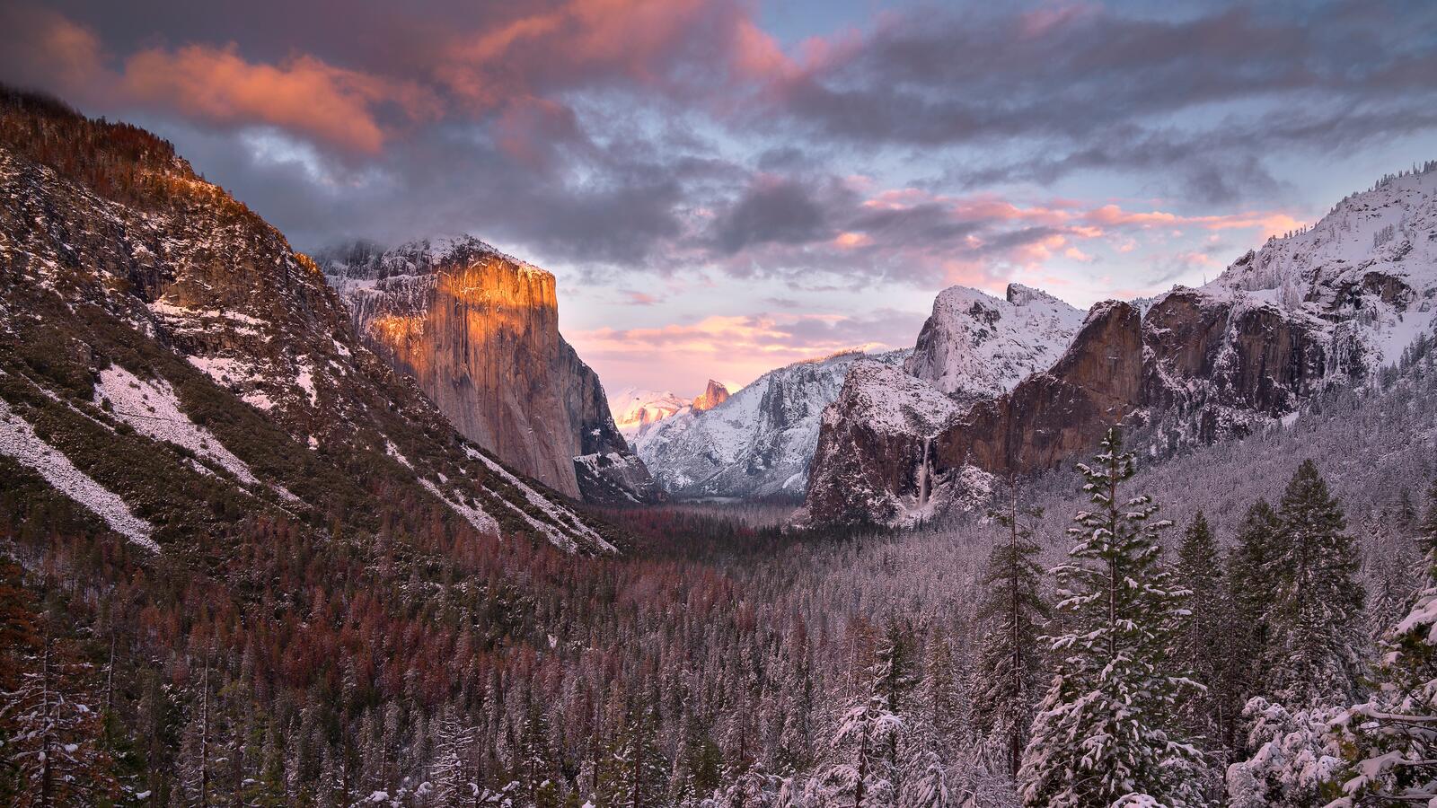 Wallpapers Yosemite reserve nature on the desktop