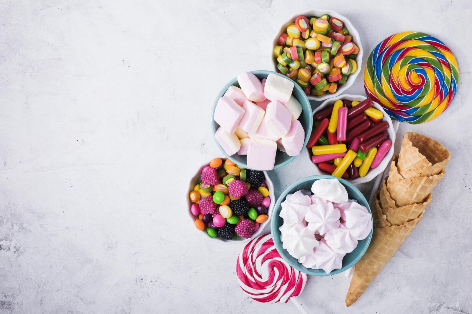 Free photo Colorful sweets