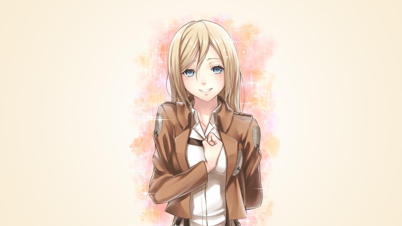 Free photo Anime girl in a jacket