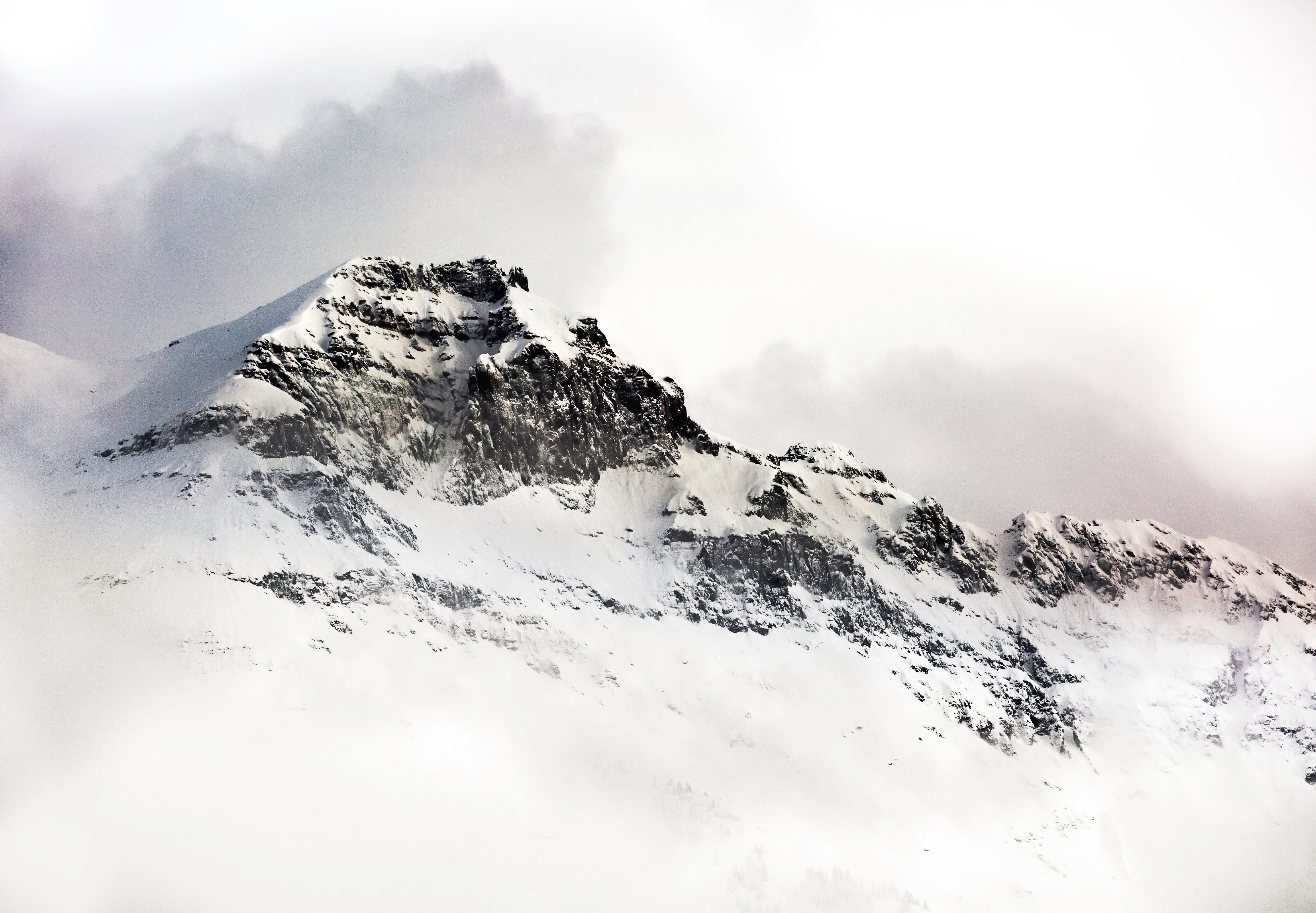 Обои пейзаж, природа, на открытом воздухе, горы, снег, холодный, зима - бесплатные картинки на Fonwall