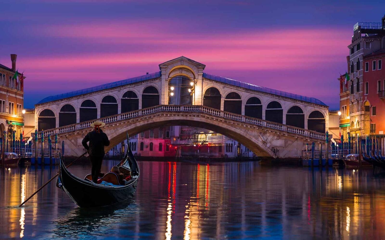 Бесплатное фото Мост Риальто Венеция