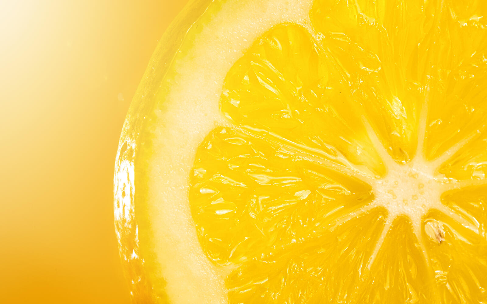 Бесплатное фото Вкусная лимонная долька крупным планом