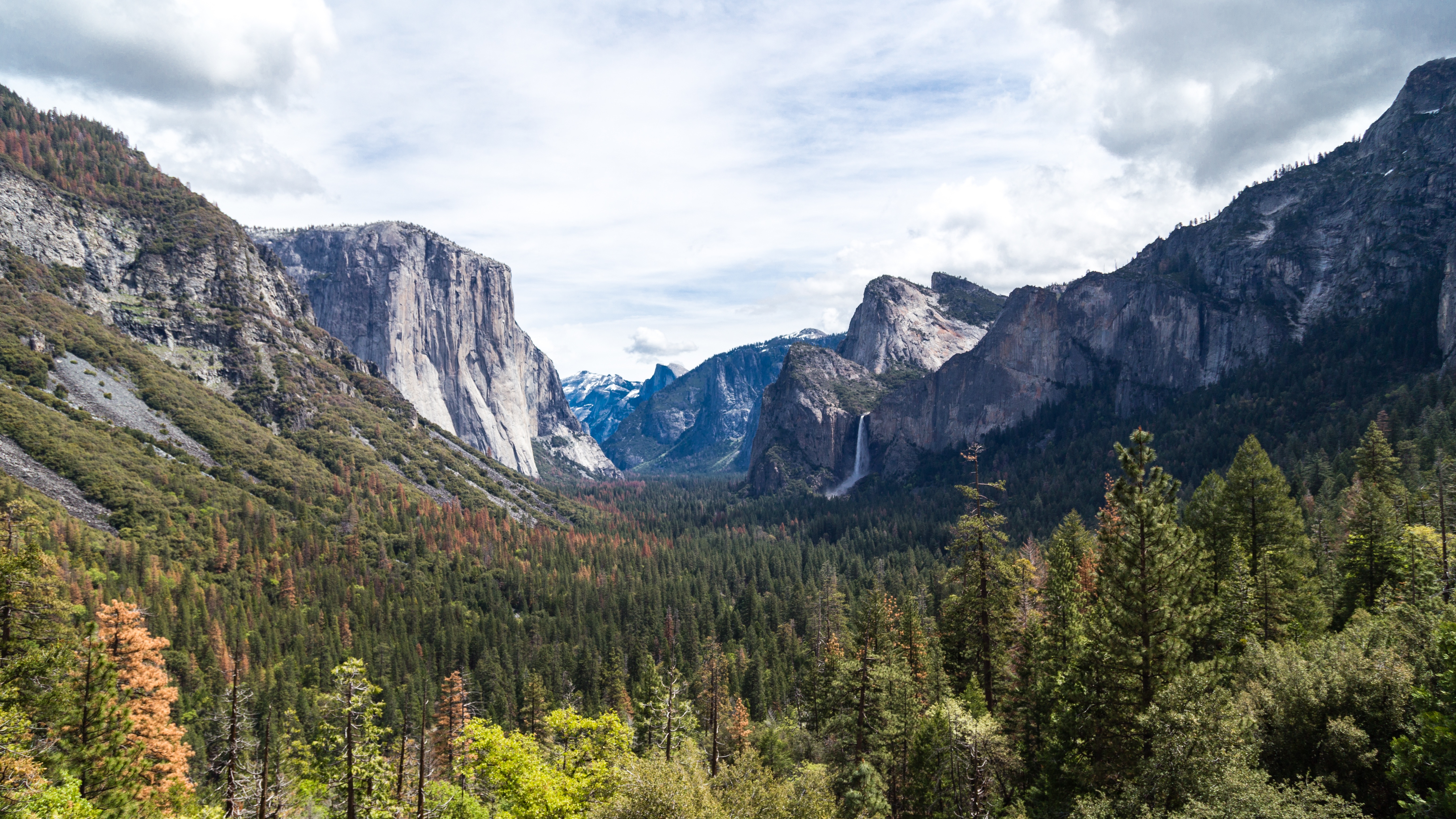 The mountains of Yosemite