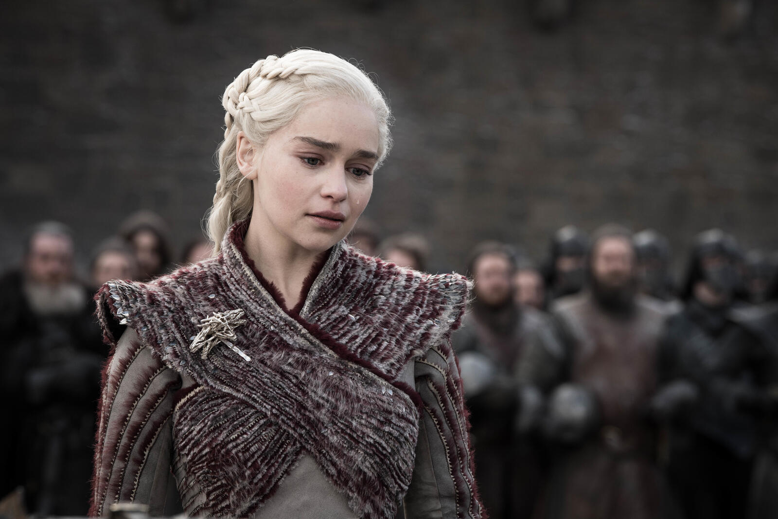 Free photo The Blonde Girl in Game of Thrones Season 8