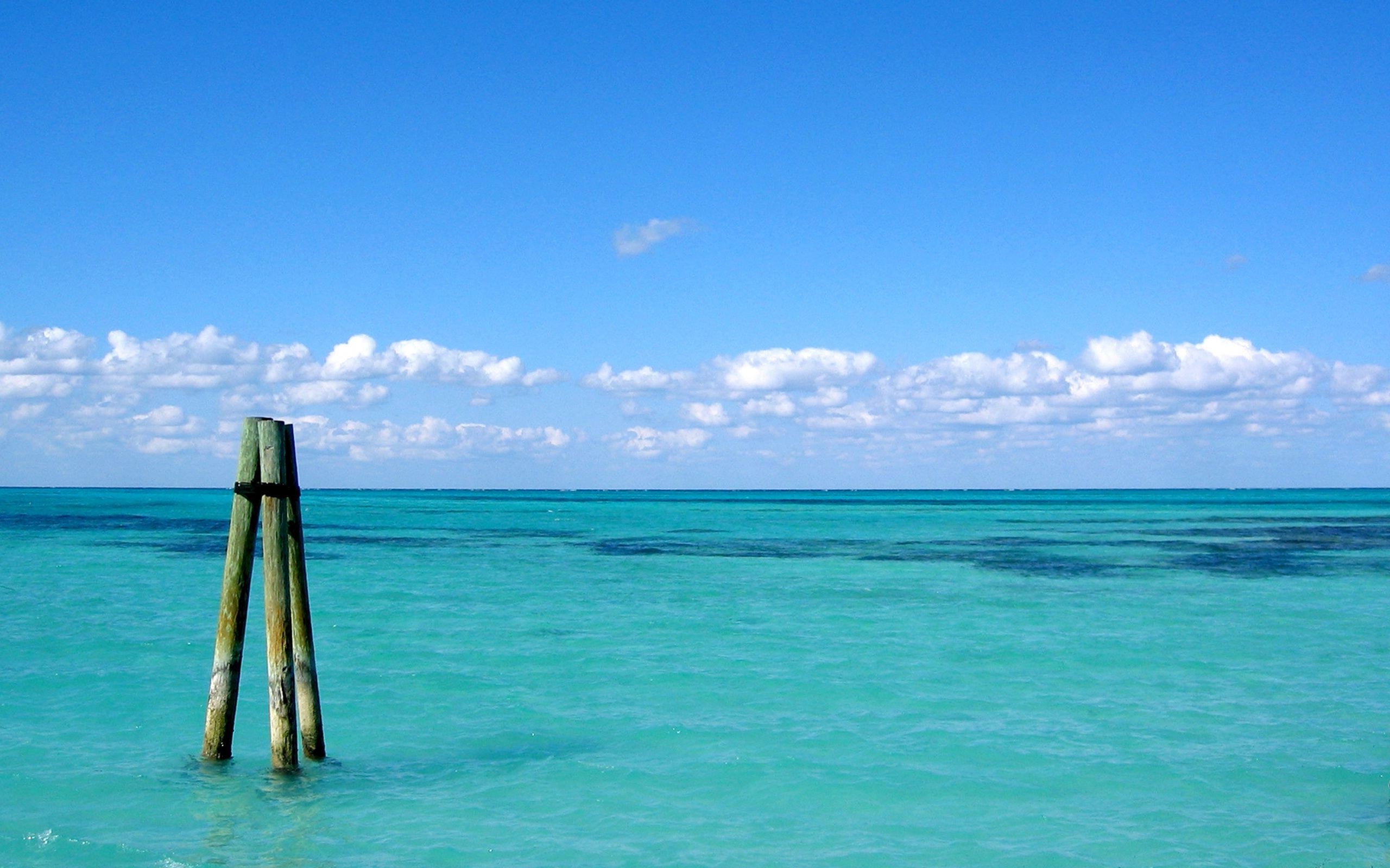 Бесплатное фото Красивое голубом море