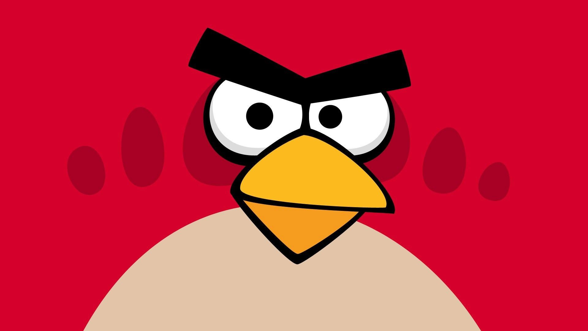 Обои иллюстрация мультфильм Angry Birds на рабочий стол