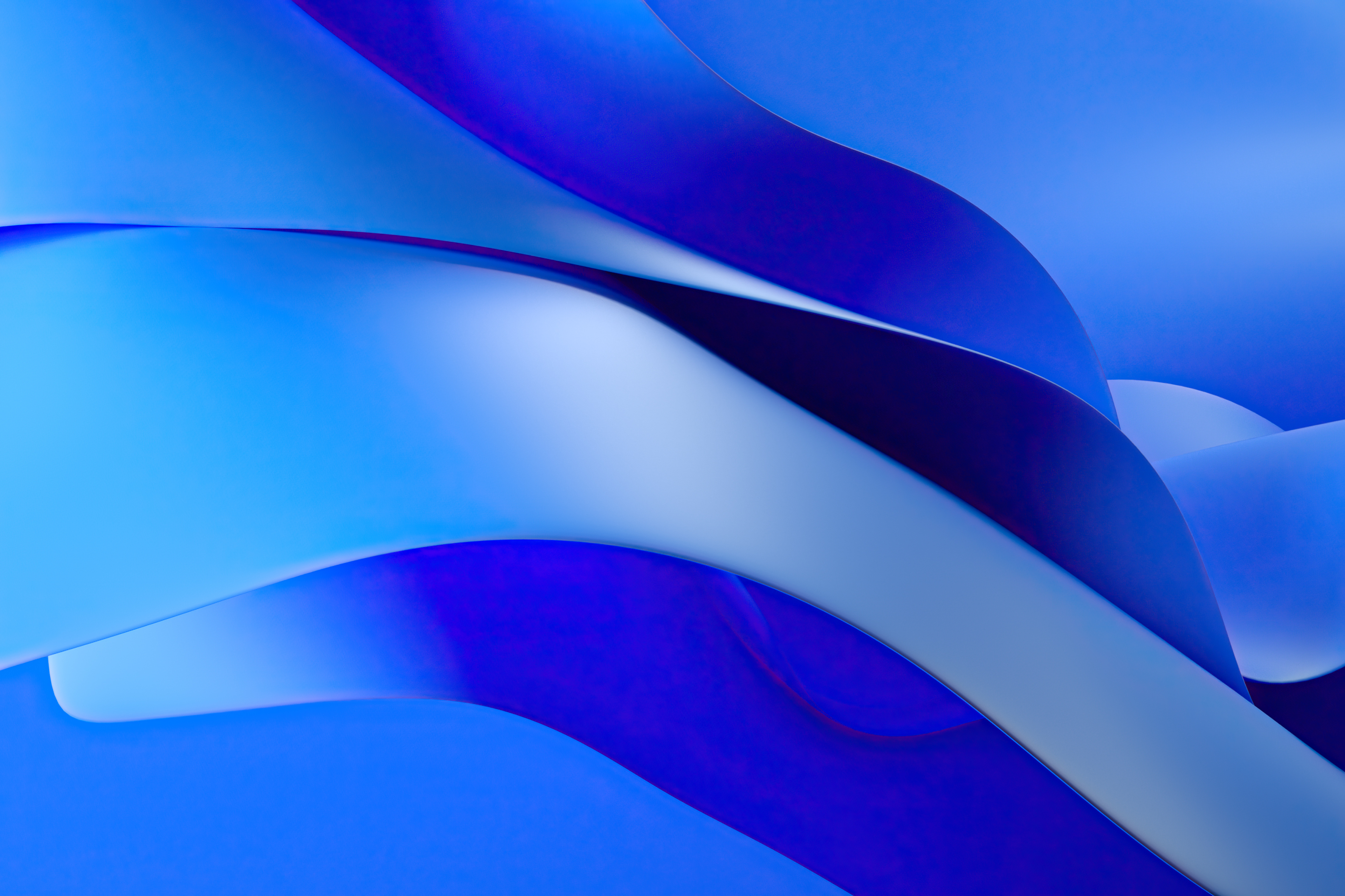 Бесплатное фото Голубая абстрактная волна