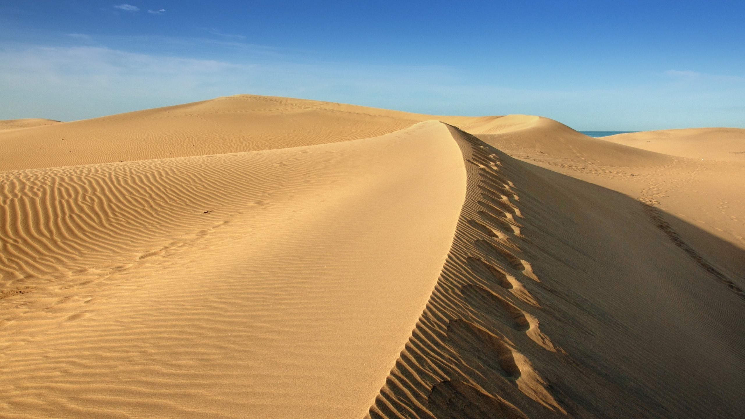 Фото бесплатно обои пустыня, песок, холмы