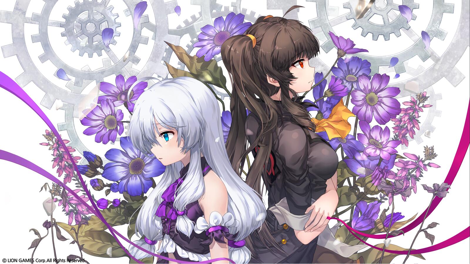 Обои душевный работник аниме-игры обои lily bloomerchen на рабочий стол