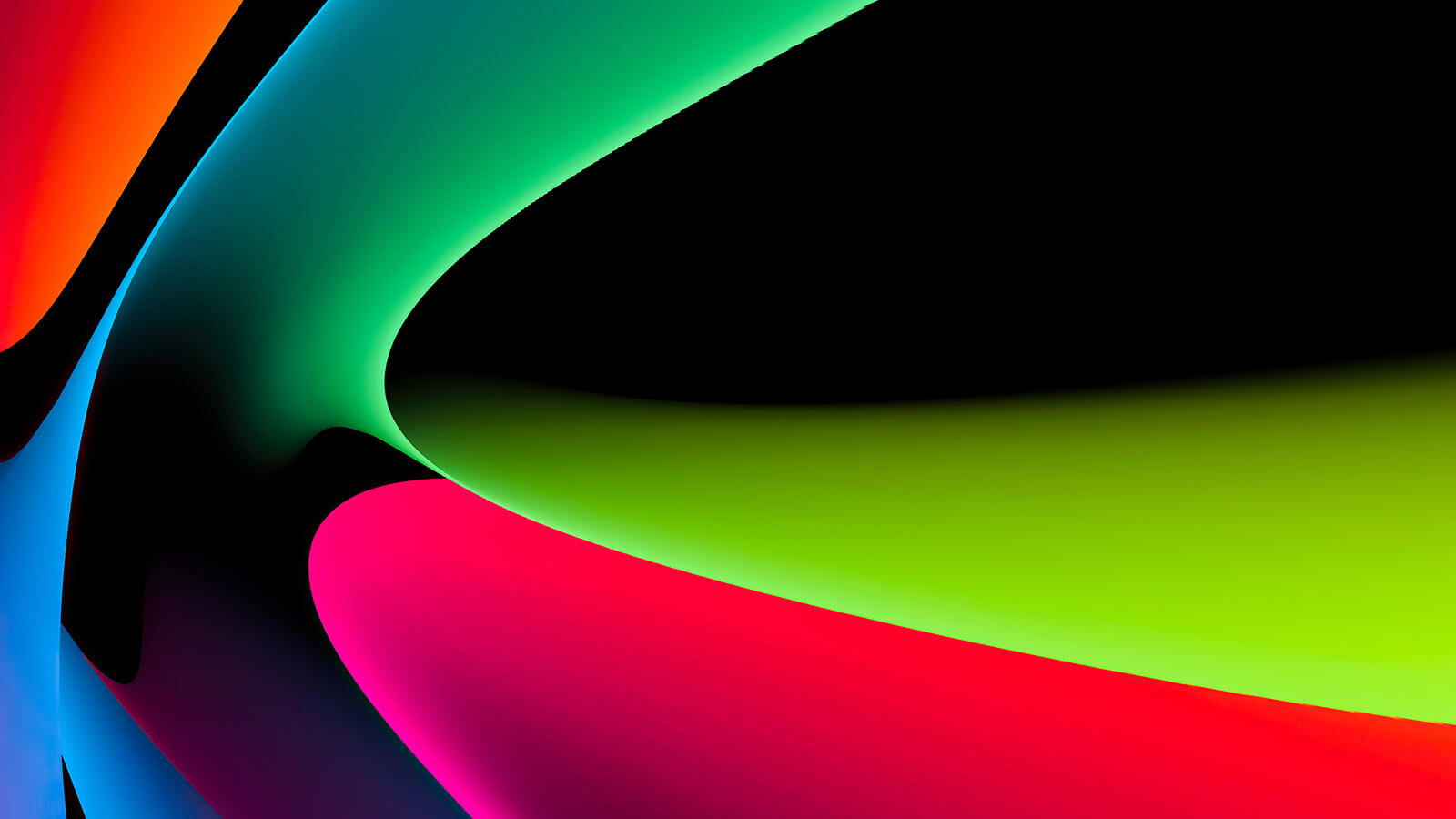 Бесплатное фото Разноцветный фон с линиями