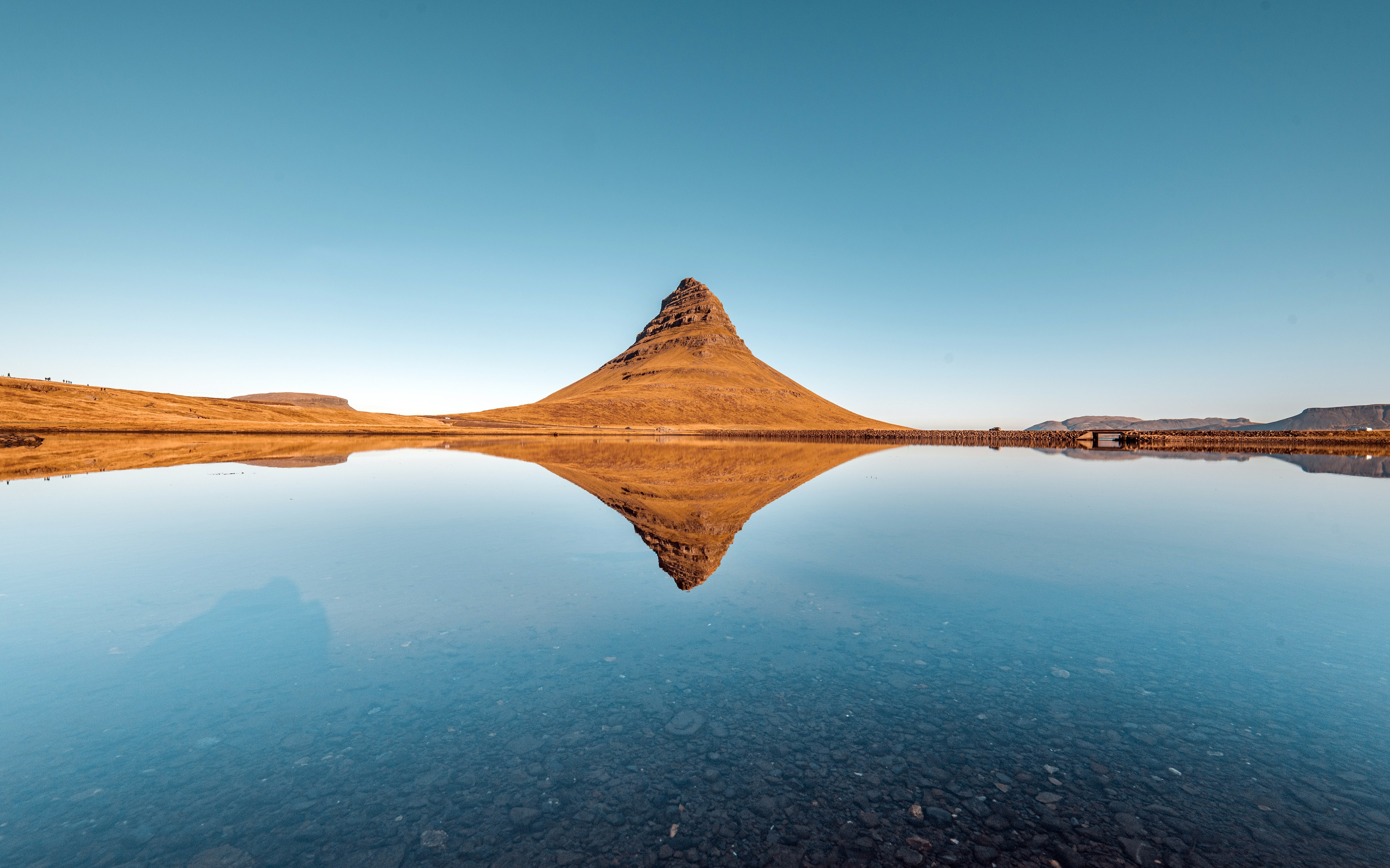 Free photo The Big Lake in Iceland