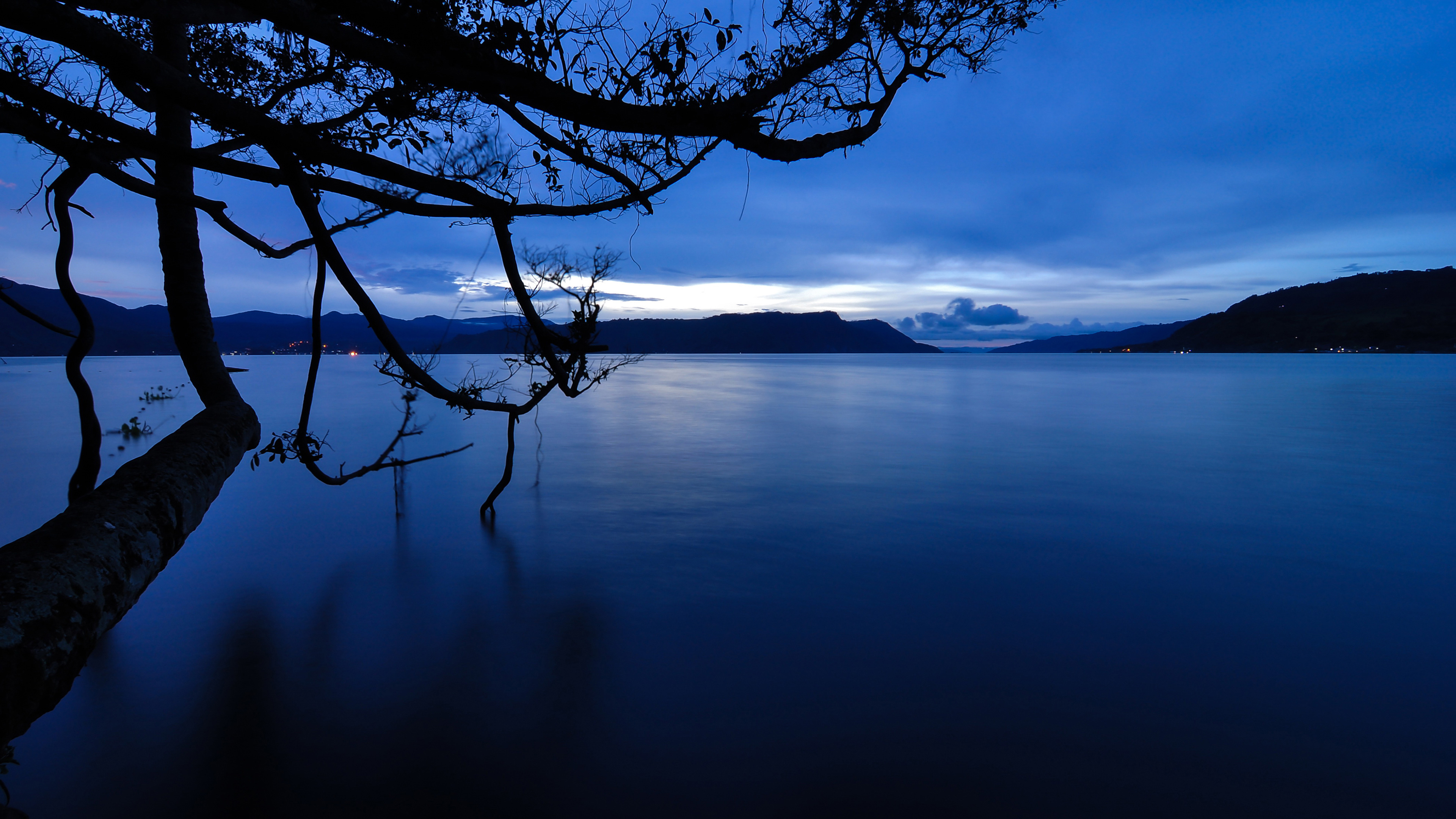 Бесплатное фото Вечер у озера