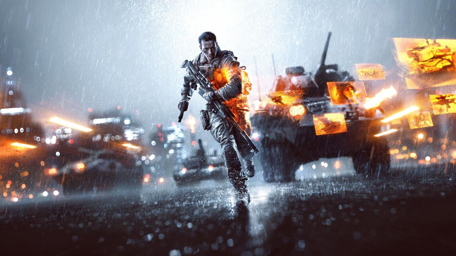 Бесплатное фото Главная картинка из игры Battlefield 4