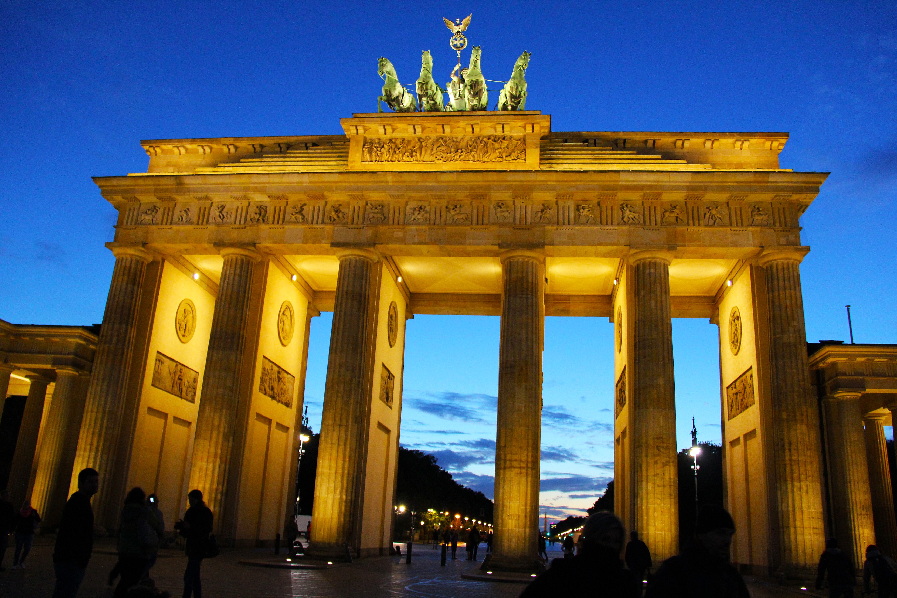 Бесплатное фото Древнеримская архитектура в Берлине