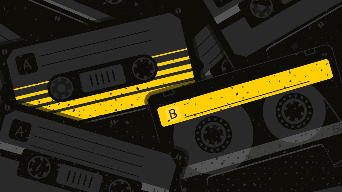 Rendering of a cassette picture