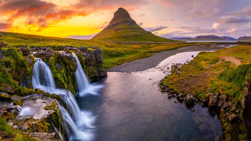 Пейзаж в Исландии