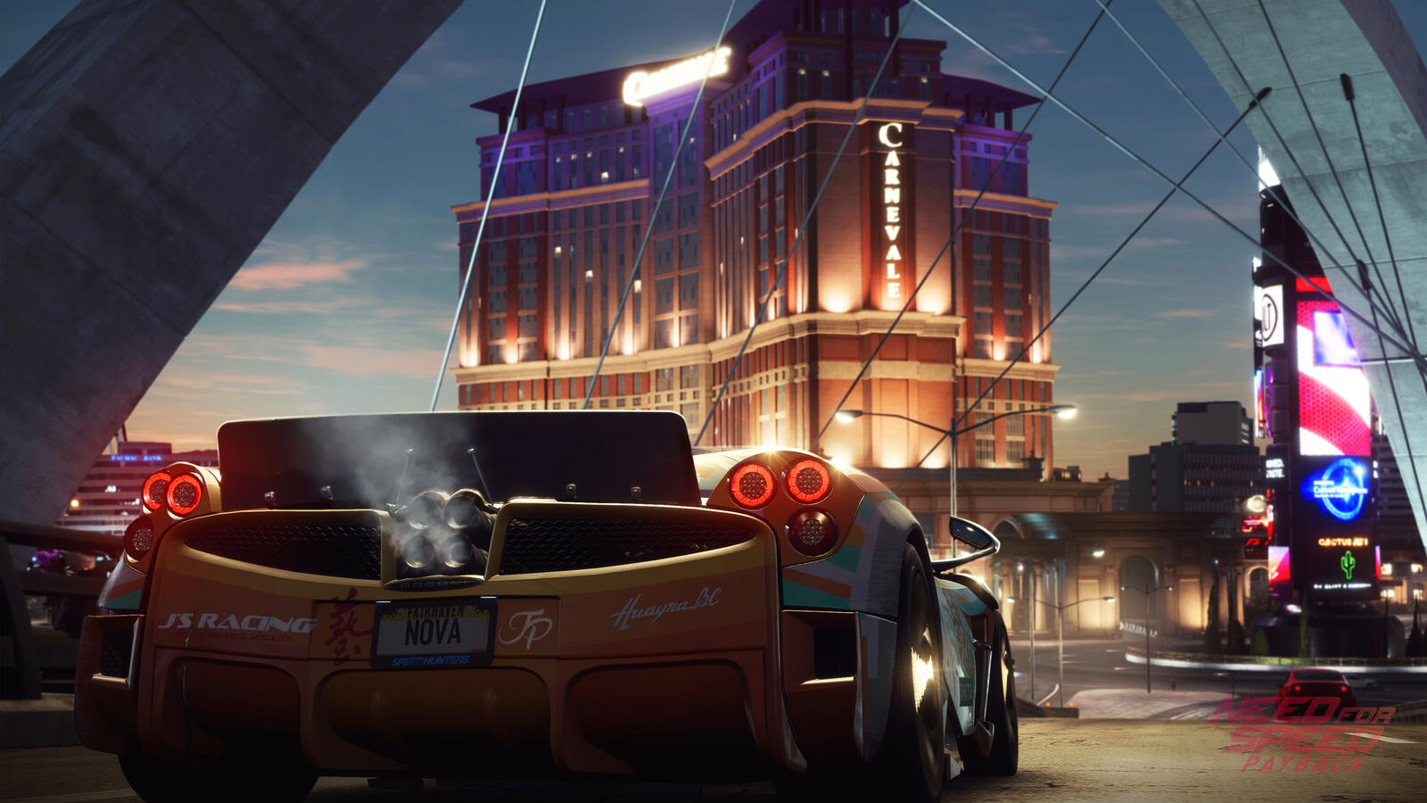 Free photo Picture from the game need for speed payback