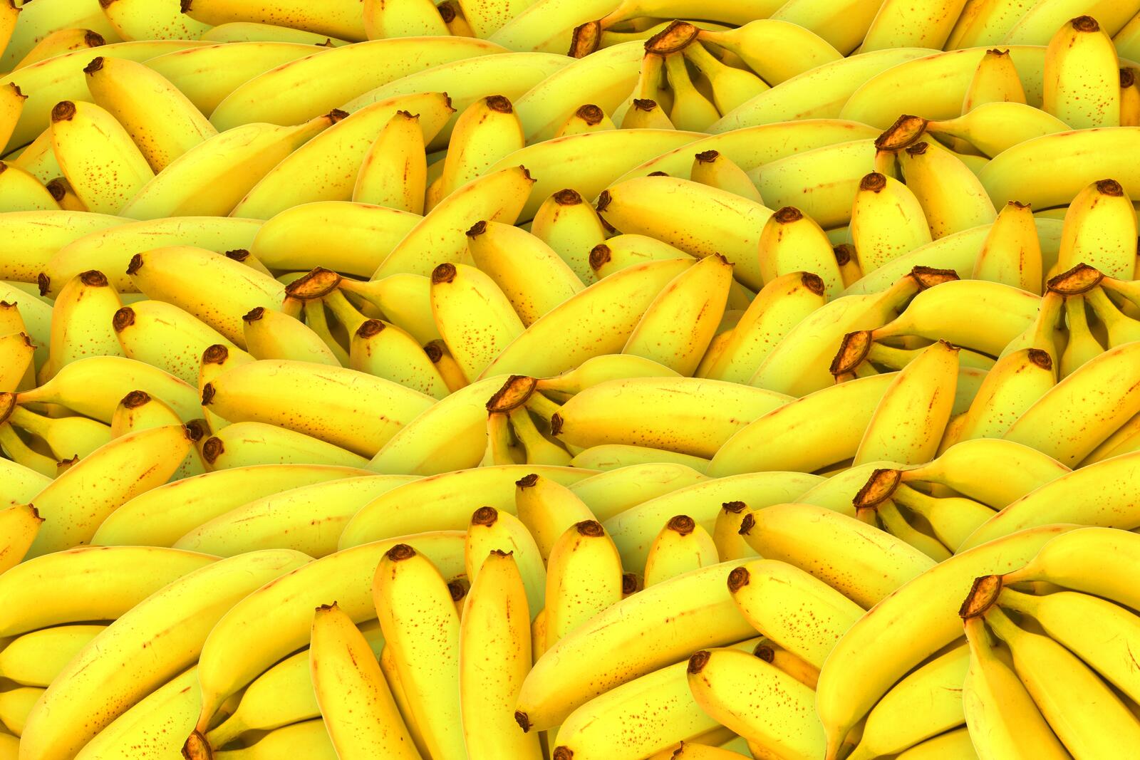 Free photo A background of ripe bananas
