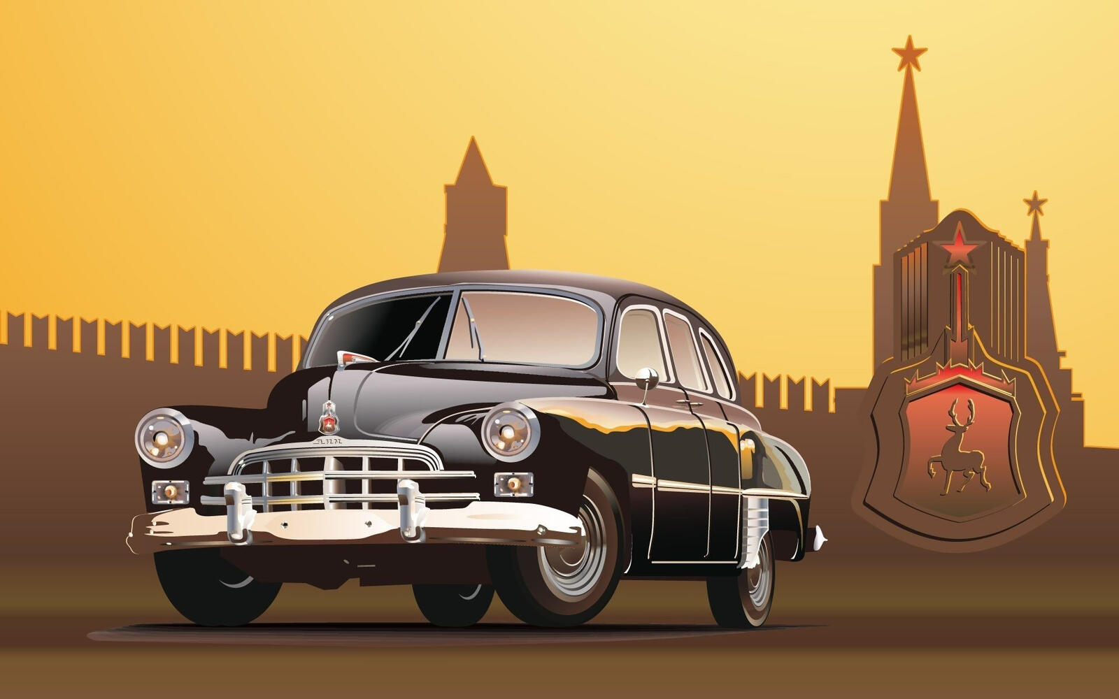 Wallpapers machine limousine cars on the desktop