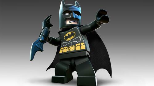 A picture of lego batman.