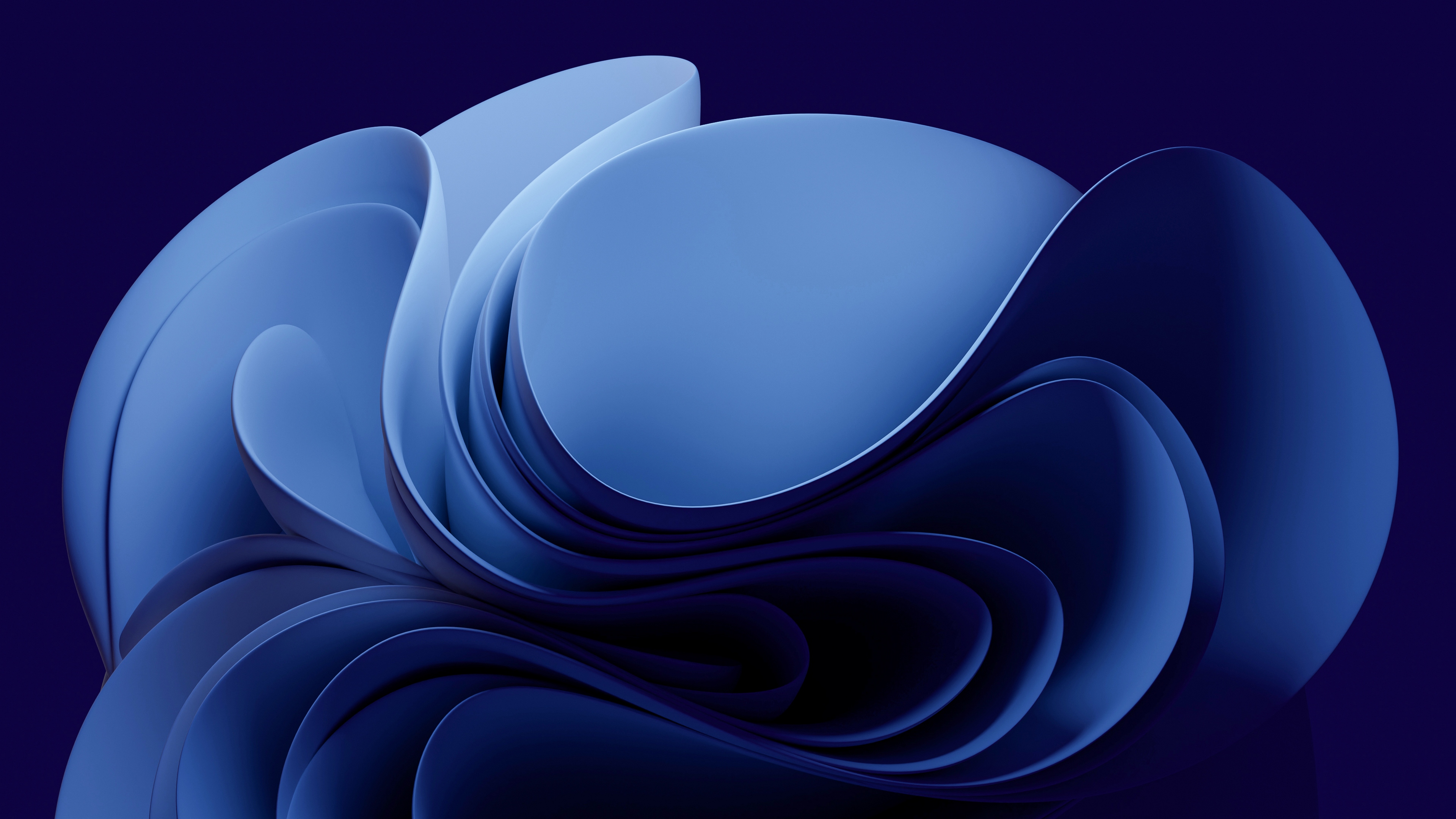 Бесплатное фото Абстрактная синяя волна