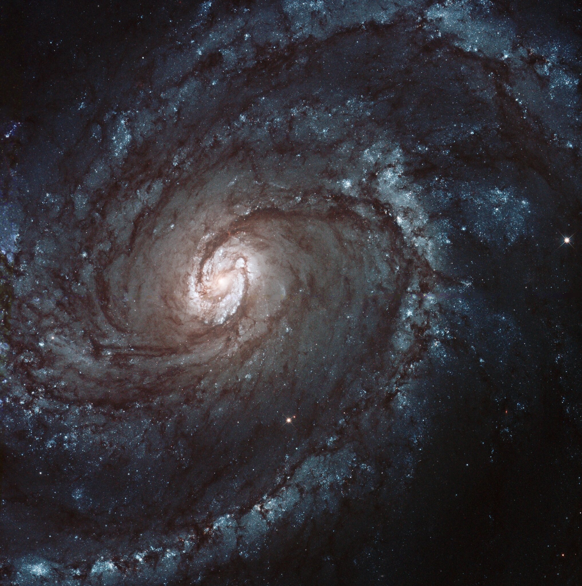 Фото бесплатно галактика, темнота, обои спиральная туманность