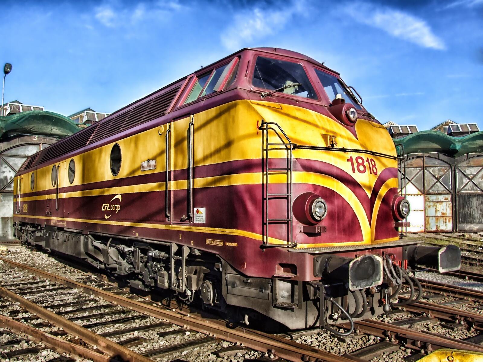 Wallpapers railway diesellokomotive transportation on the desktop