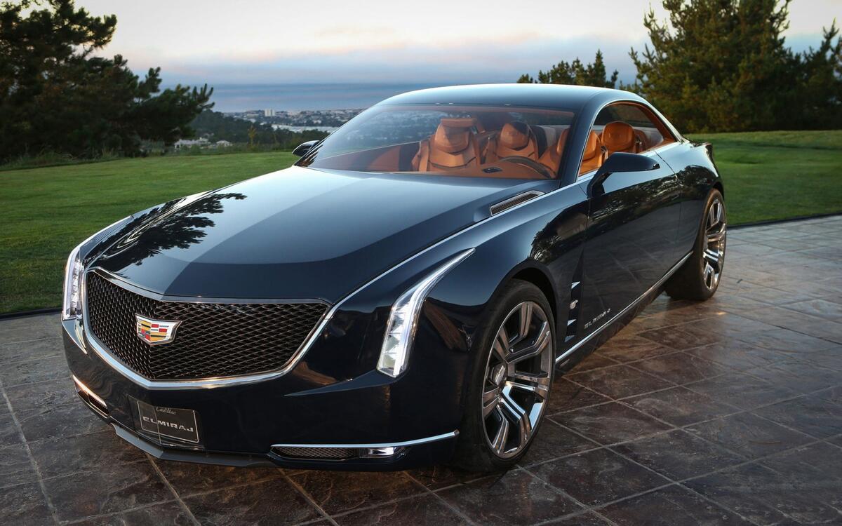 The brutal Cadillac CTS V.