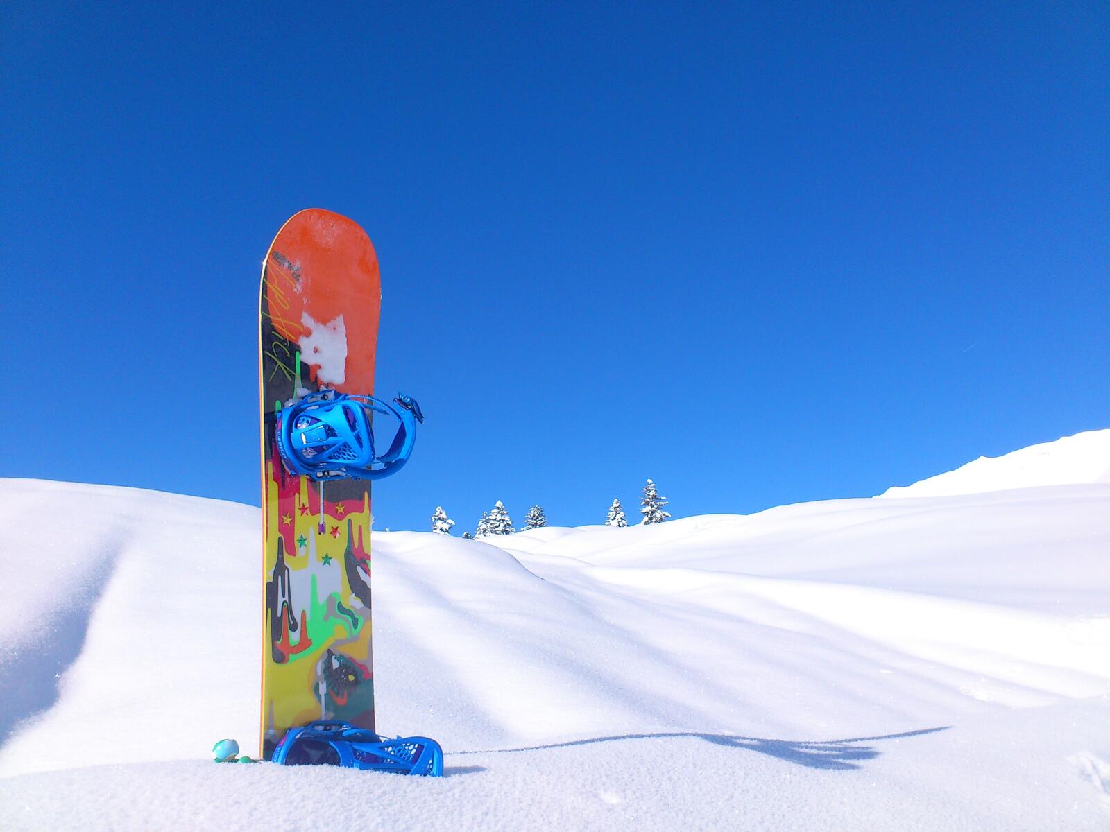 Бесплатное фото Покатушки на сноуборде