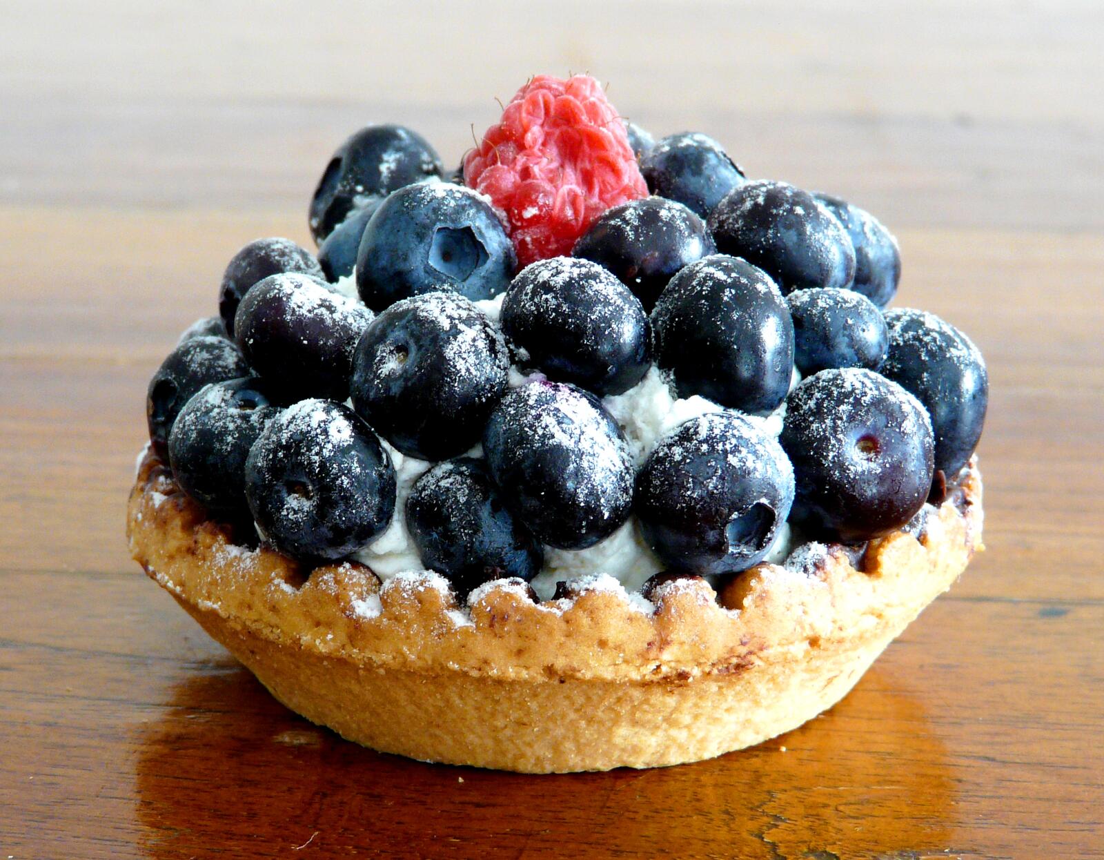 Free photo Blueberry pie