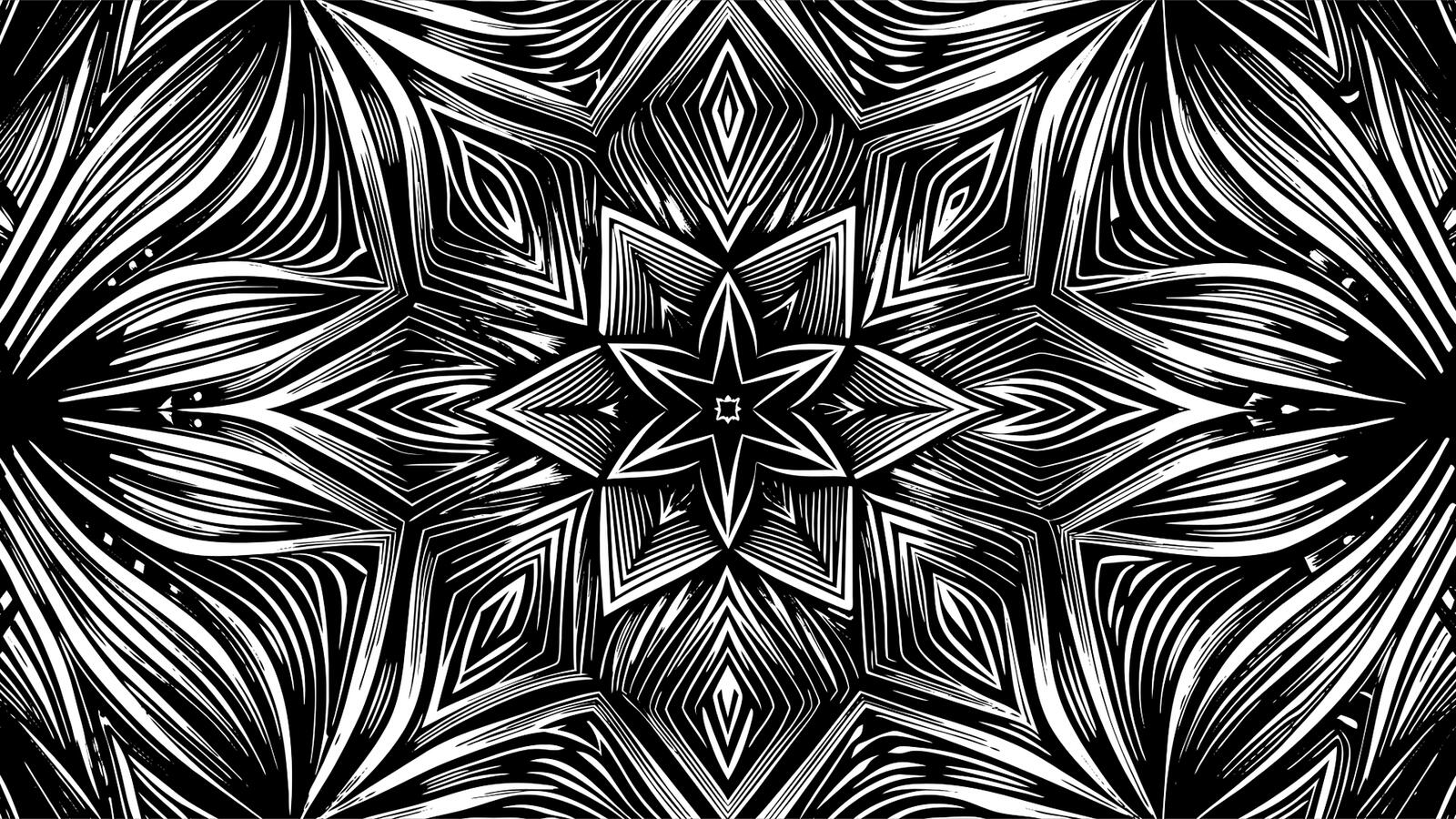 Free photo Black and white pattern