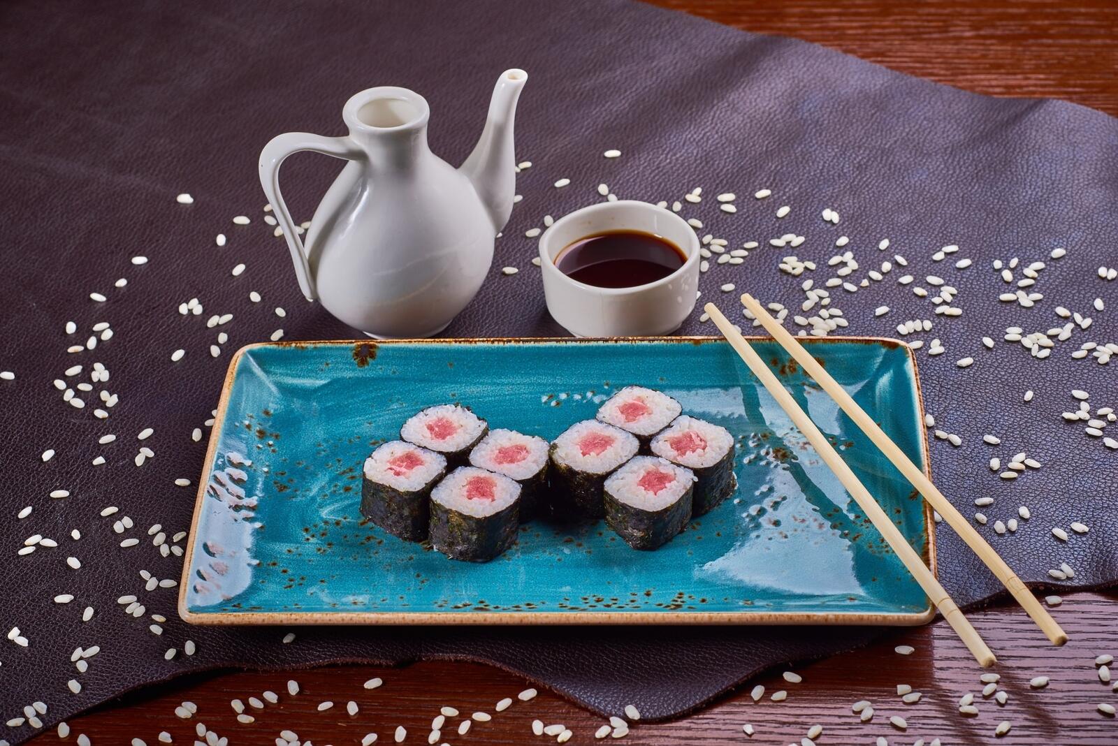 桌面上的壁纸寿司壁纸 日本料理 棍子