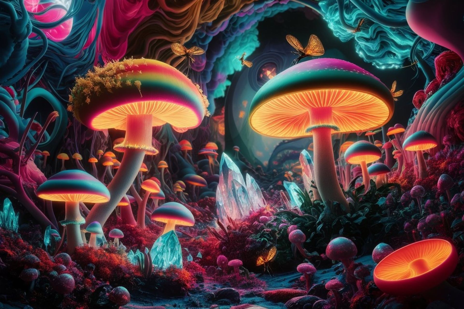 Бесплатное фото Мир грибов