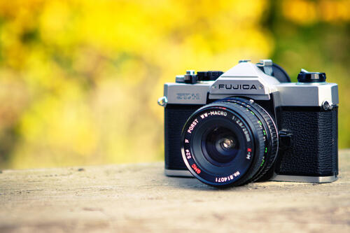 Фотоаппарат fujica с качественным объективом