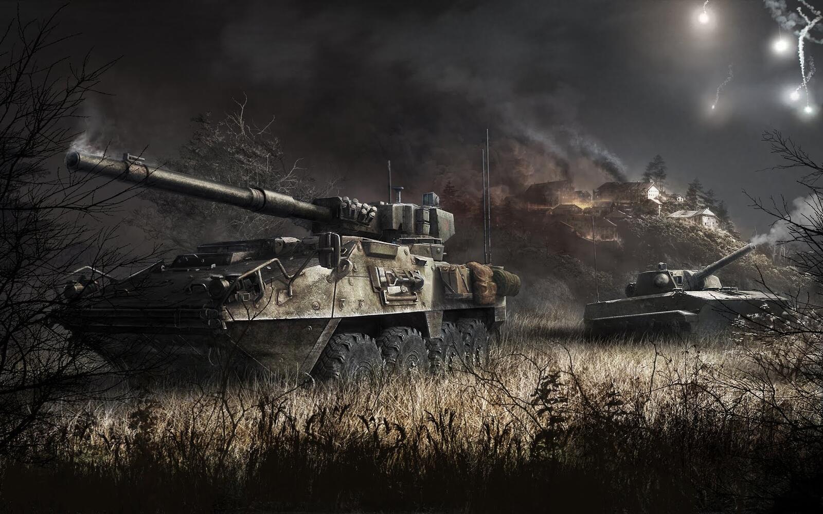 Wallpapers video games weapons tank on the desktop