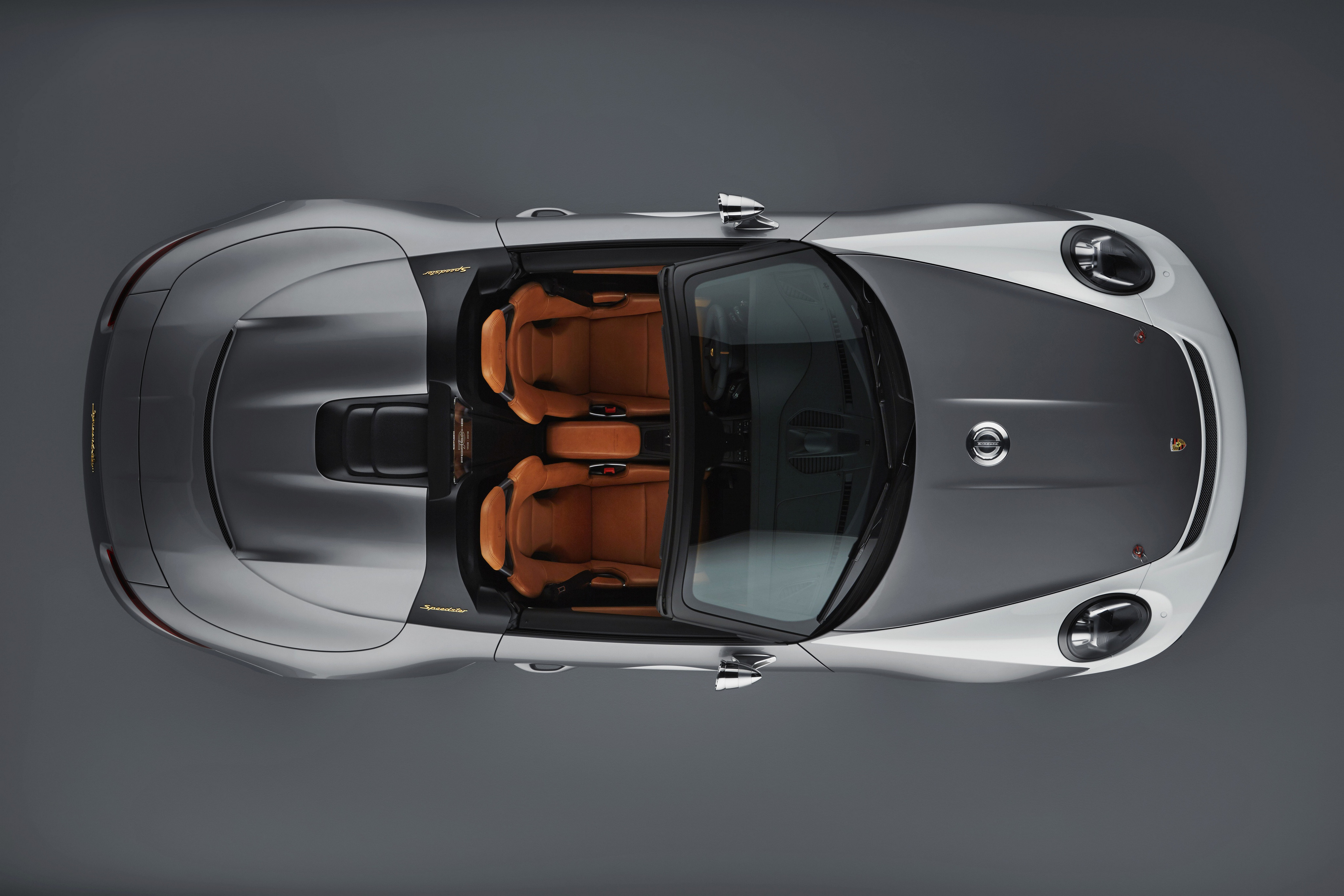 The porsche 911 speedster sports convertible view