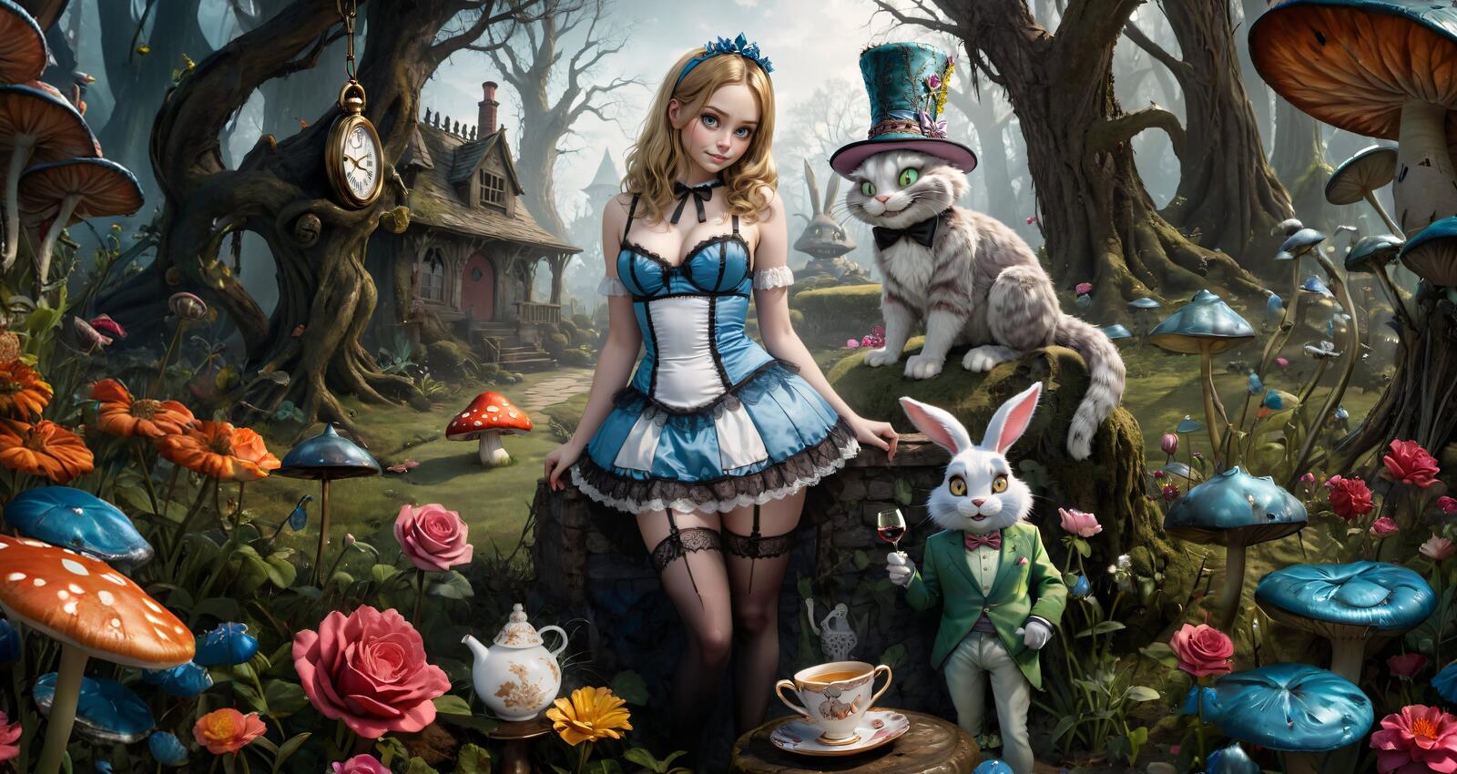 Free photo Alice. Wonderland.