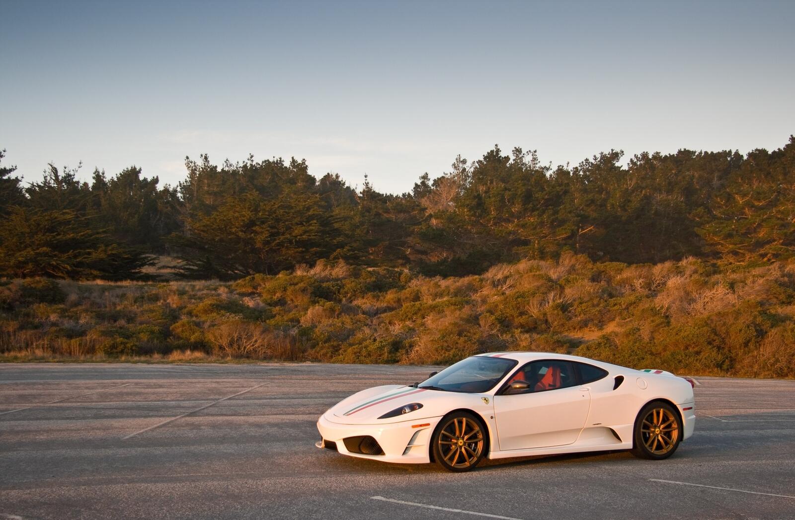 Wallpapers white car sports car on the desktop