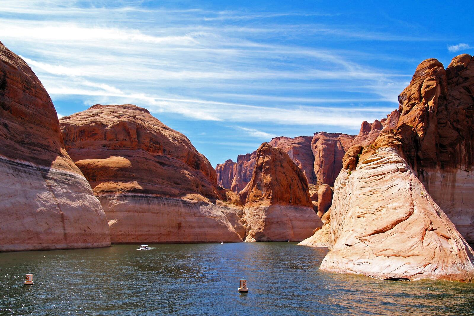 Бесплатное фото Река в американском каньоне