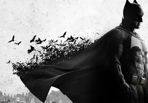 That`s a cool picture of batman.
