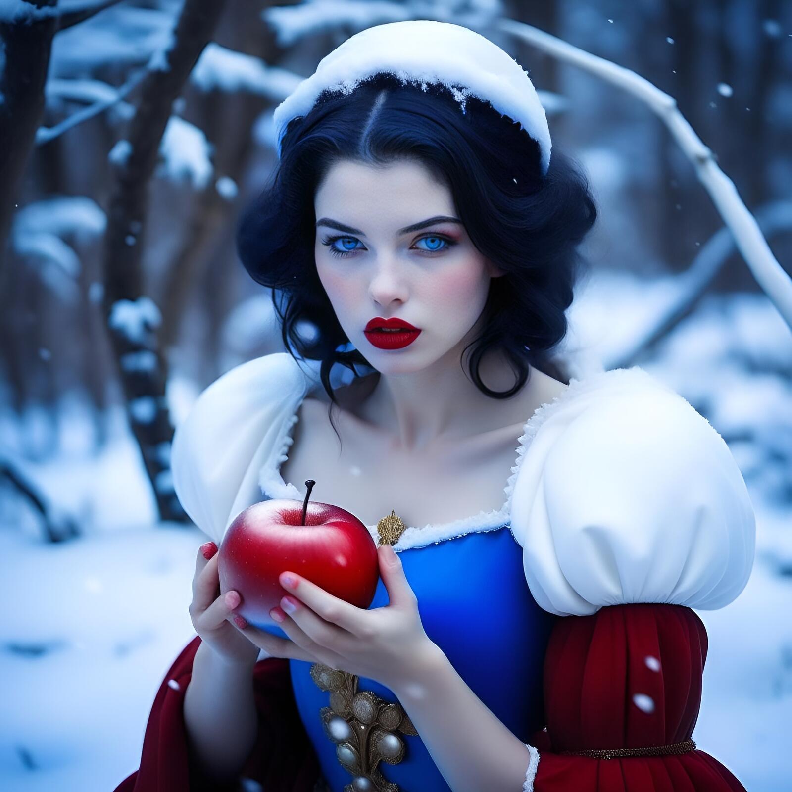 Free photo Snow white