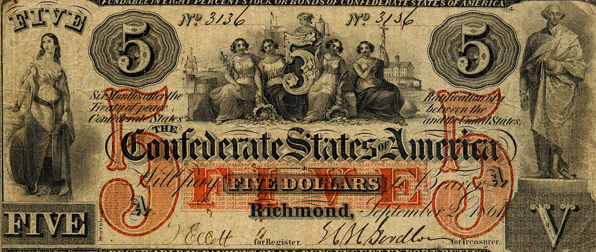German paper money