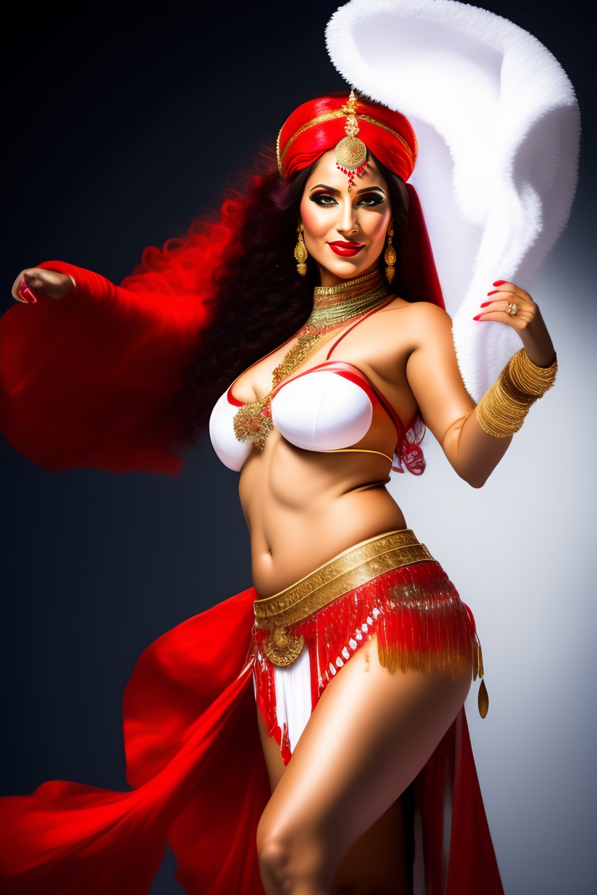 Free photo Belly dancer