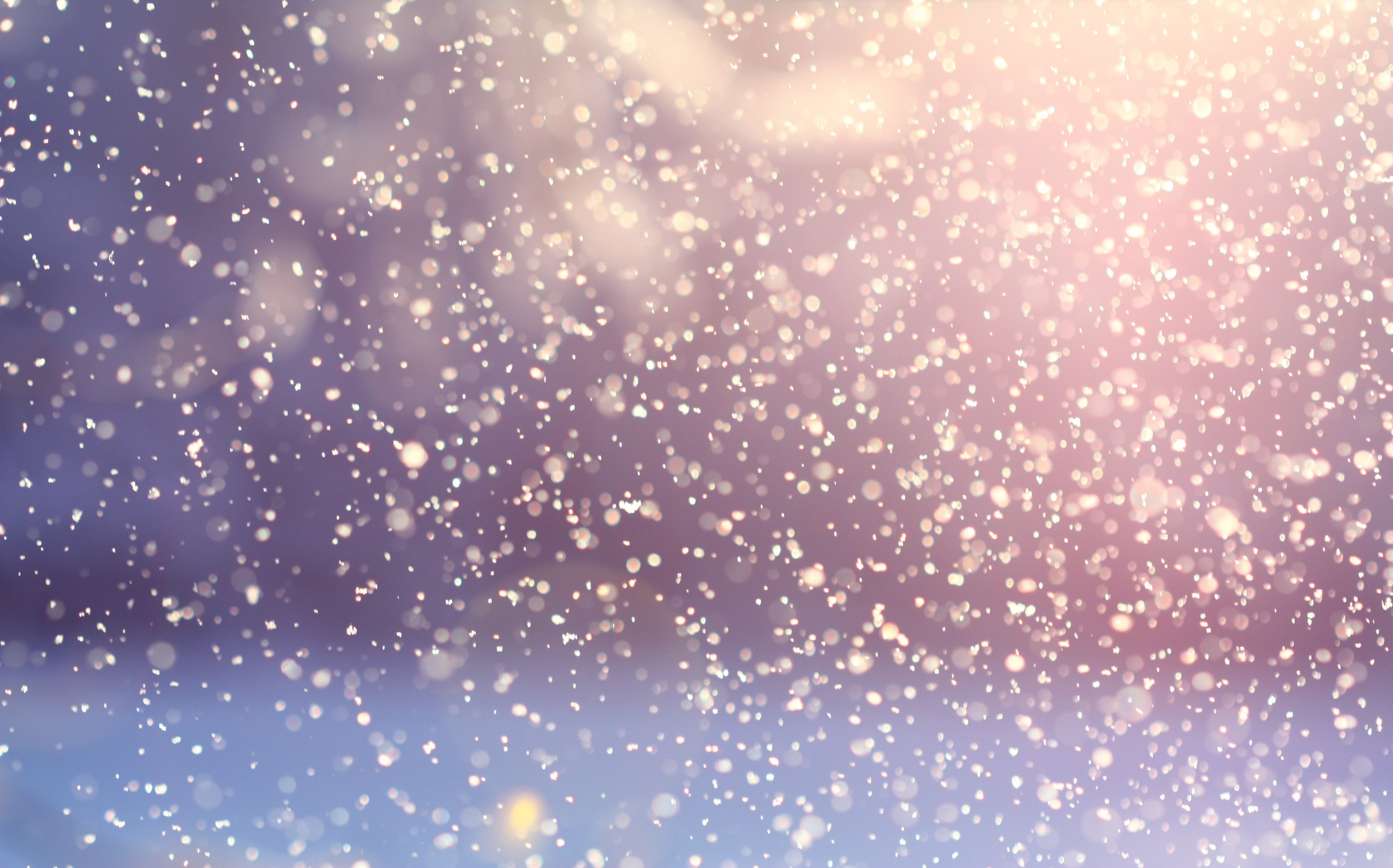 Бесплатное фото Падает снег солнечным утром