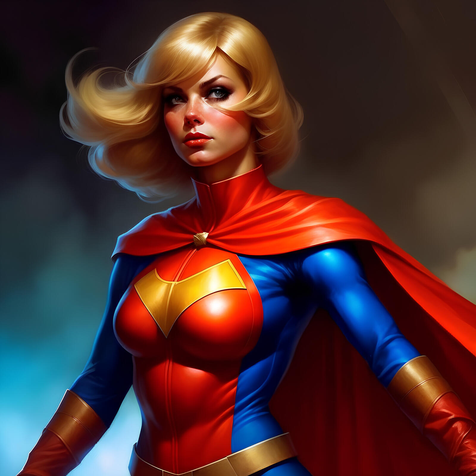 免费照片超级女英雄