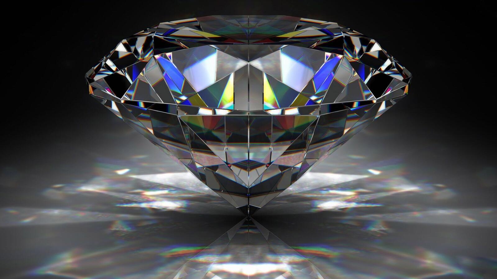Бесплатное фото Большой алмаз