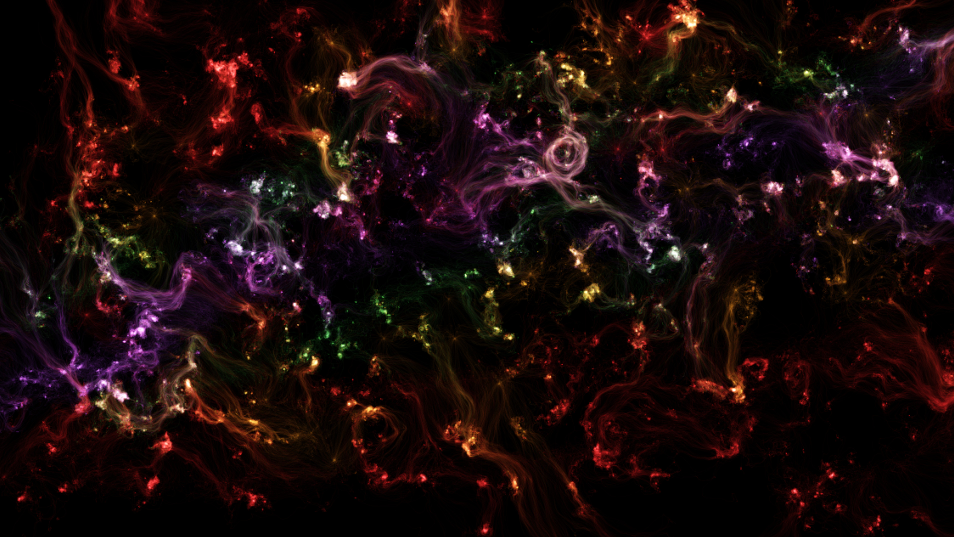 免费照片彩色的抽象漩涡